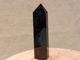 Zwarte obsidiaan punt