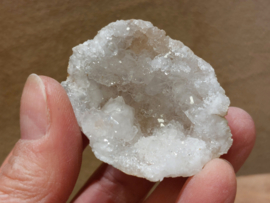 Bergkristal geode set