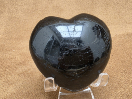 Zwarte toermalijn hart