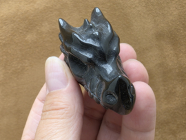 Zilver obsidiaan draak