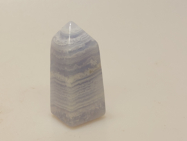 Chalcedoon of blue lace agaat punt