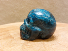 Apatiet human skull