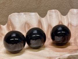 Zwarte obsidiaan bol