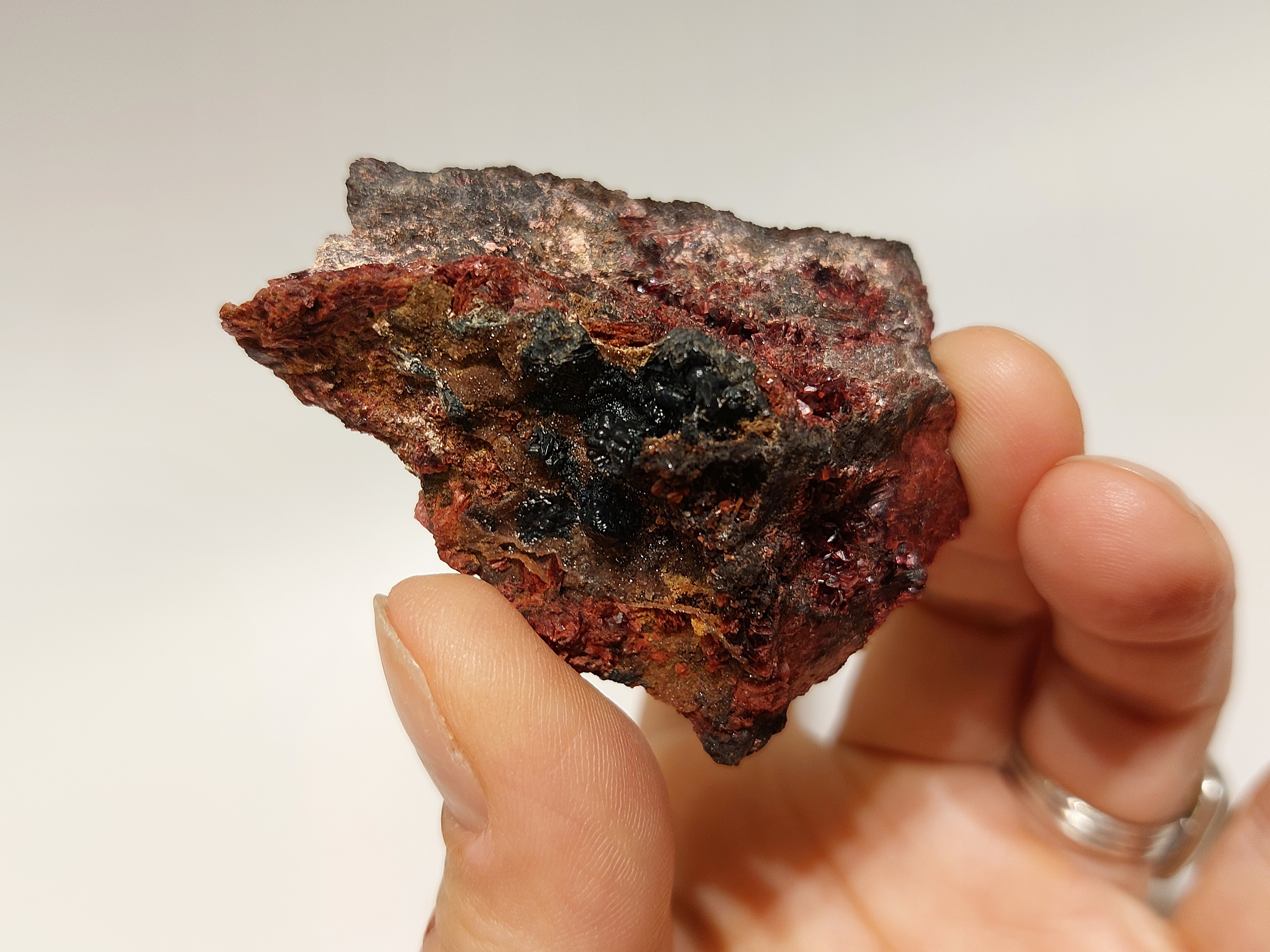 Erytriet cluster gekristalliseerde groeivorm
