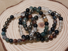 Een nieuw begin kogelarmband 8mm