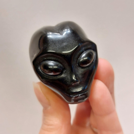 Zwarte obsidiaan star being