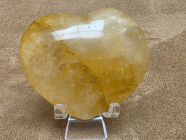 Golden healer of limoniet kwarts hart