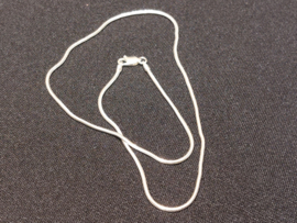 Zilveren ketting 40 cm