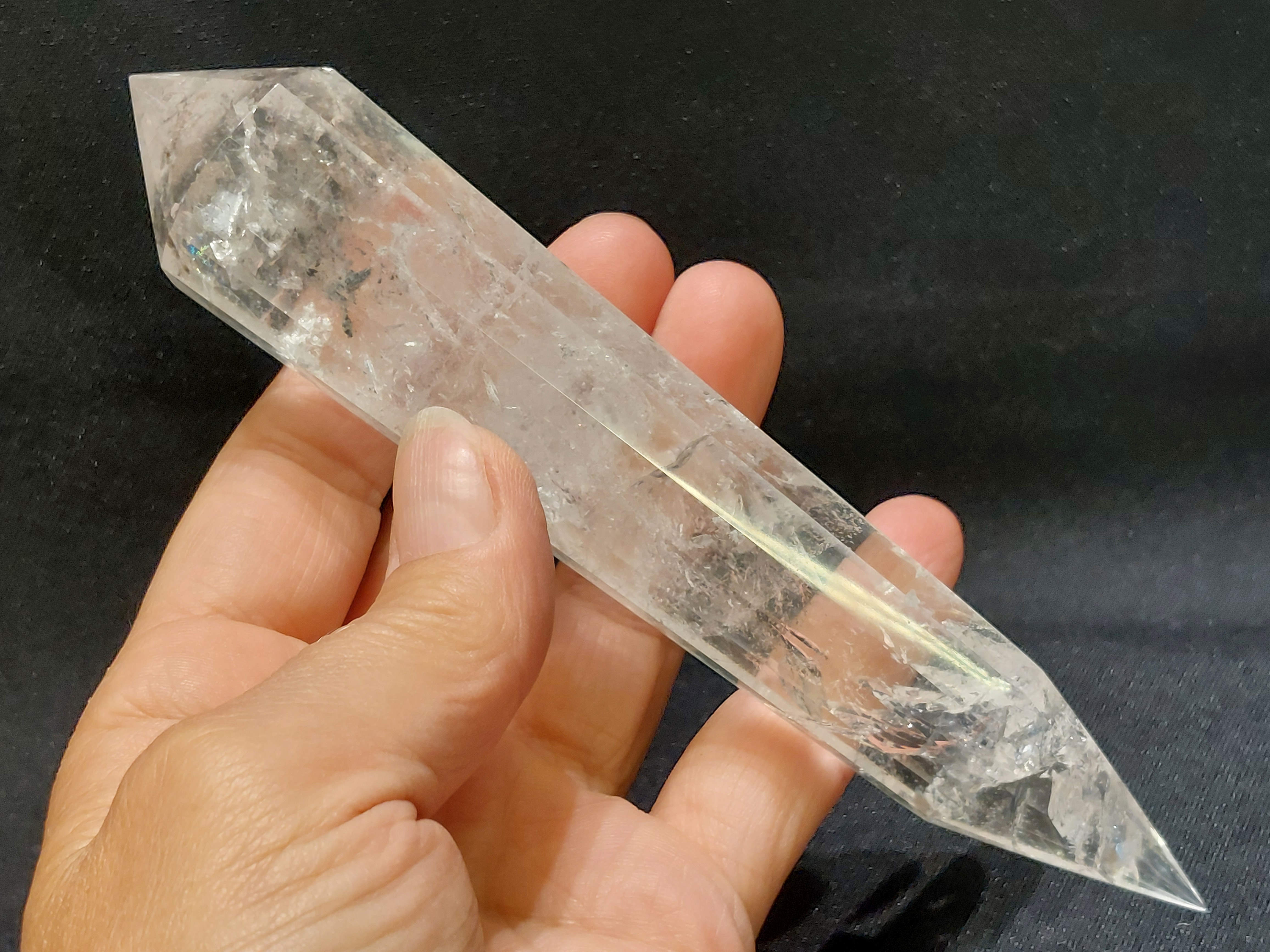 Bergkristal vogel phi kristal uit Brazilië
