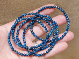 Lapis lazuli kogelarmband 4mm