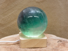 Lamp voor onder een edelsteen of mineraal