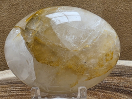 Golden healer of limoniet kwarts handsteen