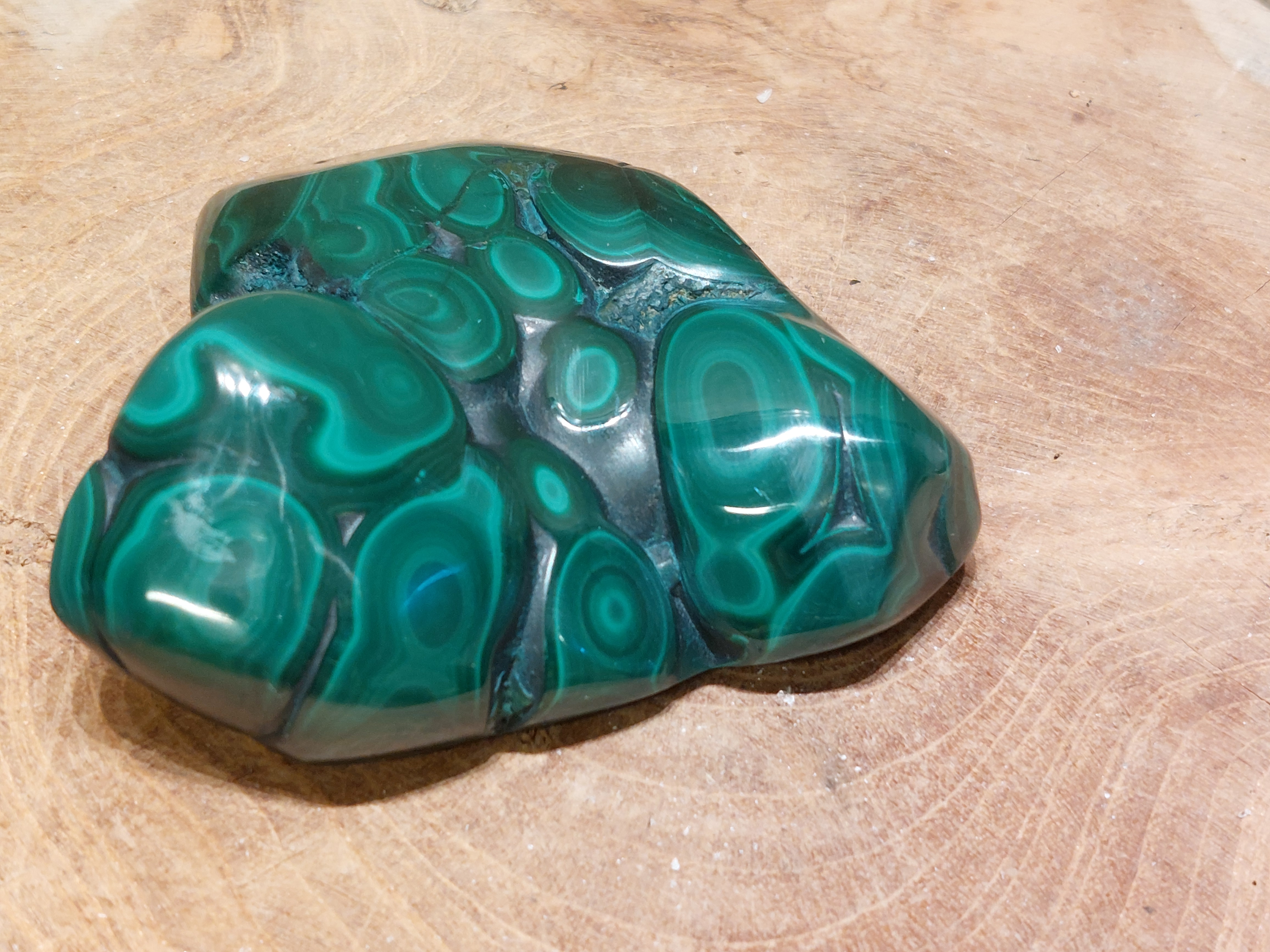 Malachiet sculptuur