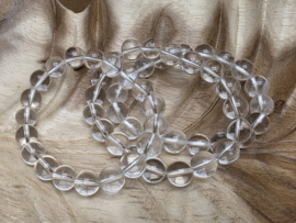 Bergkristal armband 10 mm