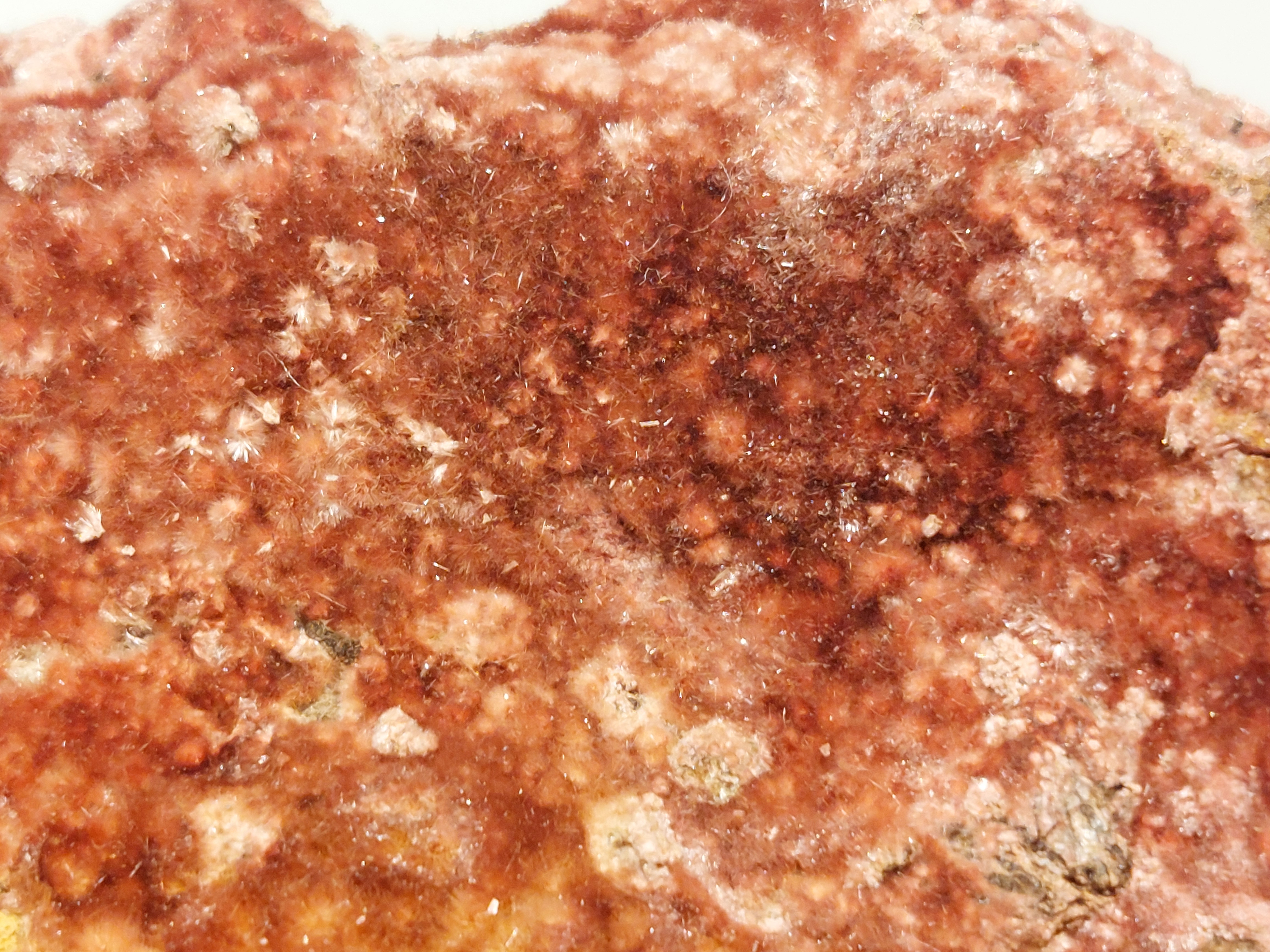 Erytriet cluster amorfe groeivorm