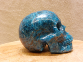 Apatiet human skull