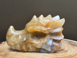 Golden healer of limoniet kwarts draak