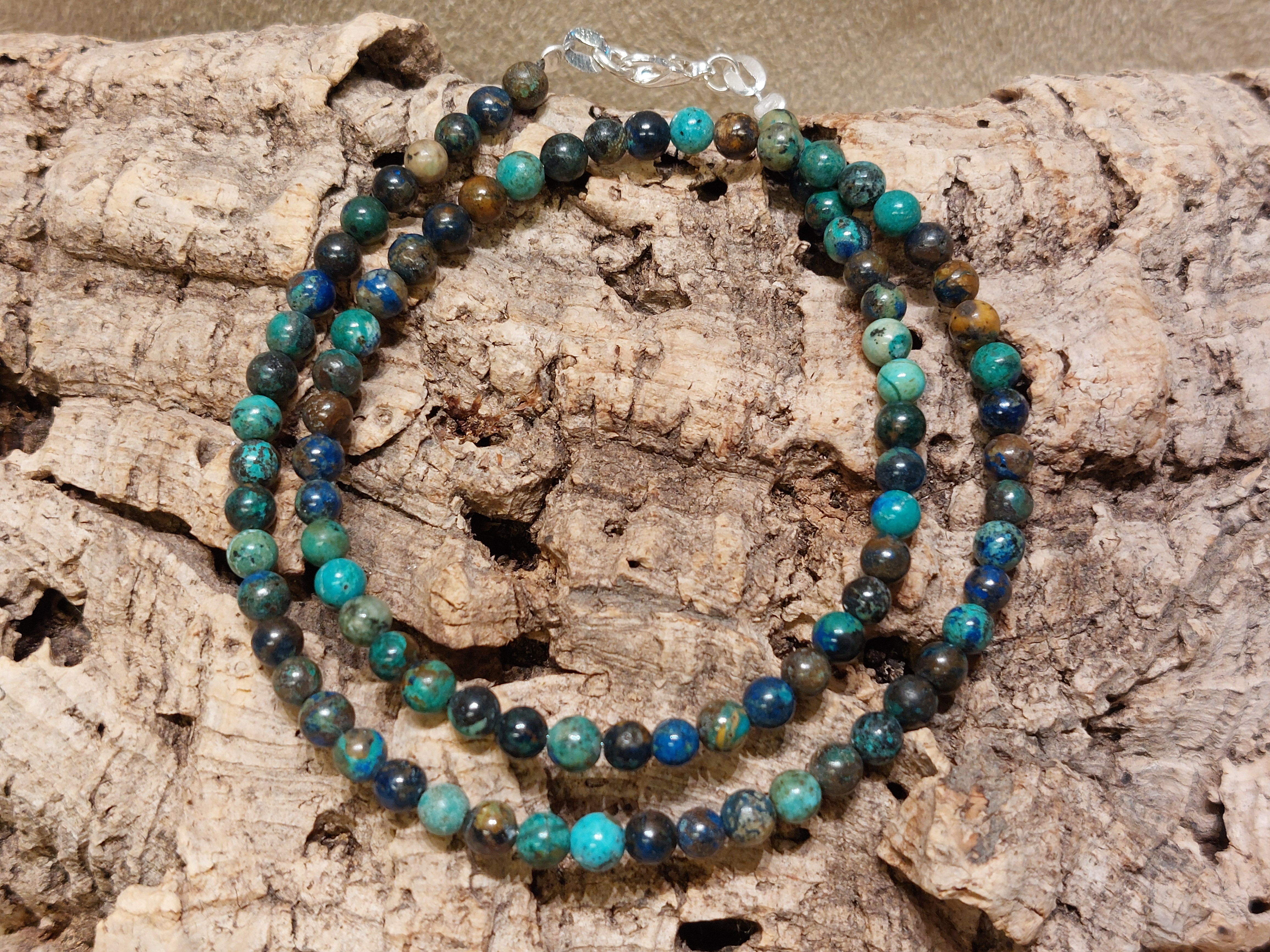 Chrysocolla ketting