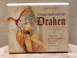 Vraag raad aan de draken, kaarten van Lucy Cavendish