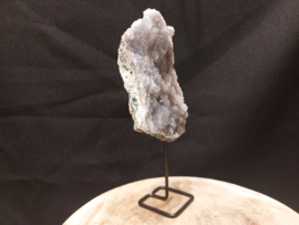 Druzy chalcedoon op standaard