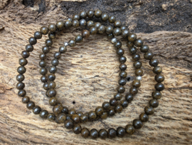 Bronziet armband 4 mm