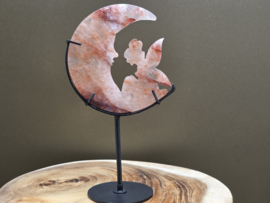 Agnitiet of hematoid kwarts elfje op maan