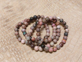 Kobaltcalciet kogelarmband 8 mm