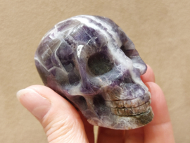 Amethist human skull