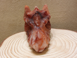 Agnitiet/hematoid kwarts draak