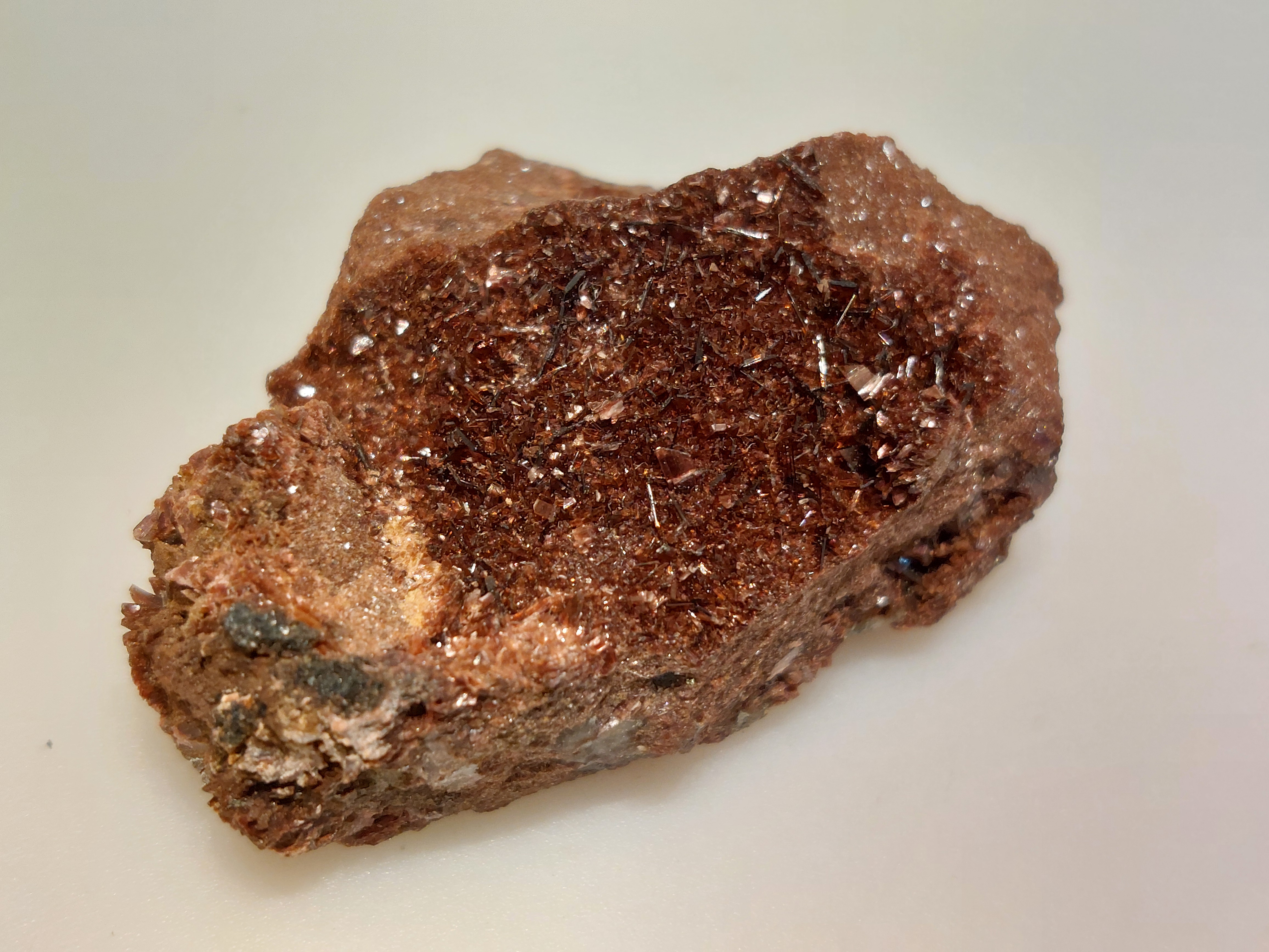 Erytriet cluster gekristalliseerde groeivorm