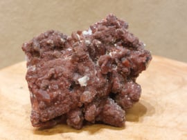 Hematoid kwarts cluster uit Marokko