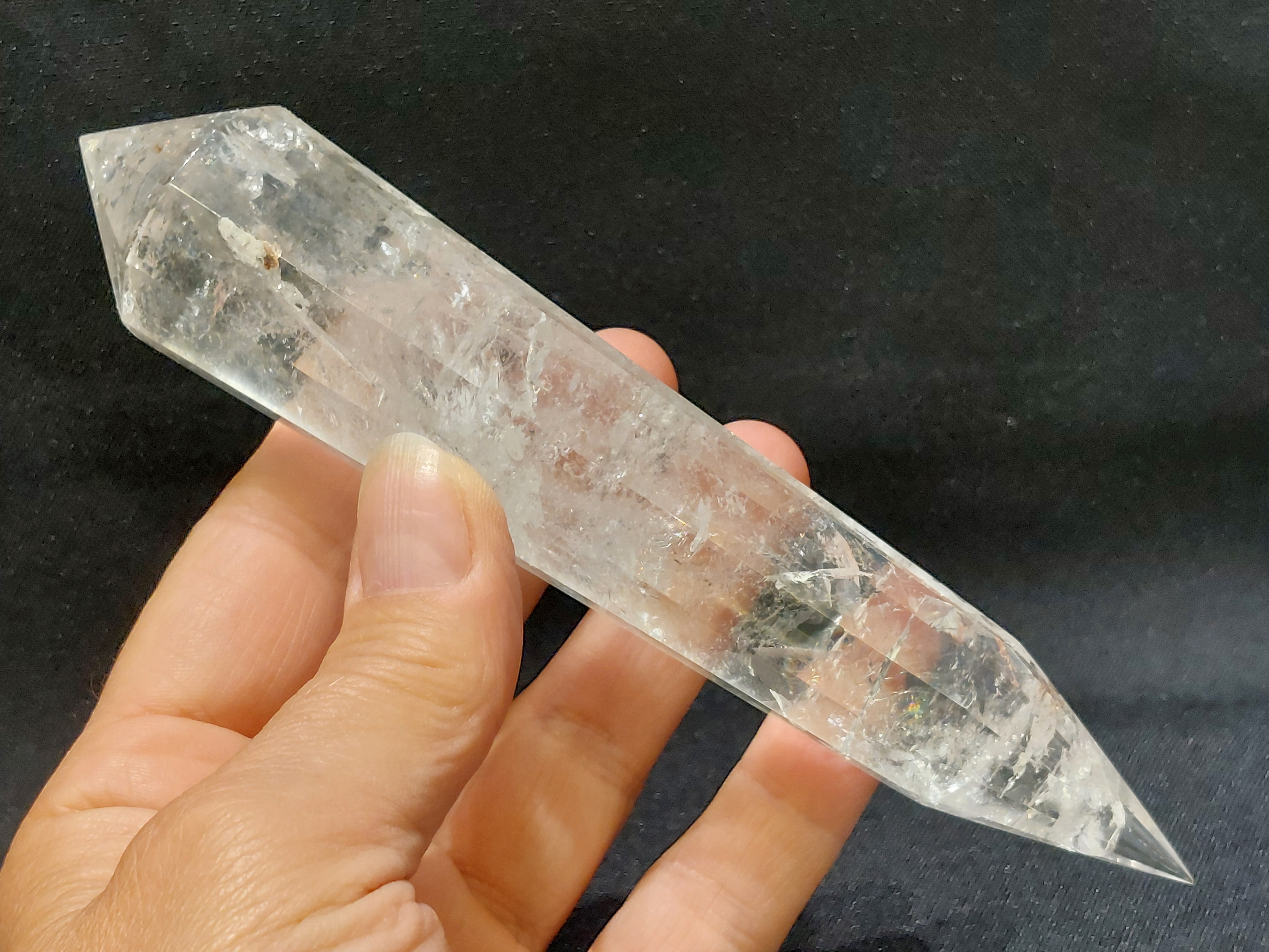 Bergkristal vogel phi kristal uit Brazilië