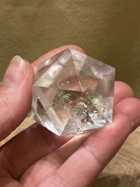 Bergkristal dodecaeder groot