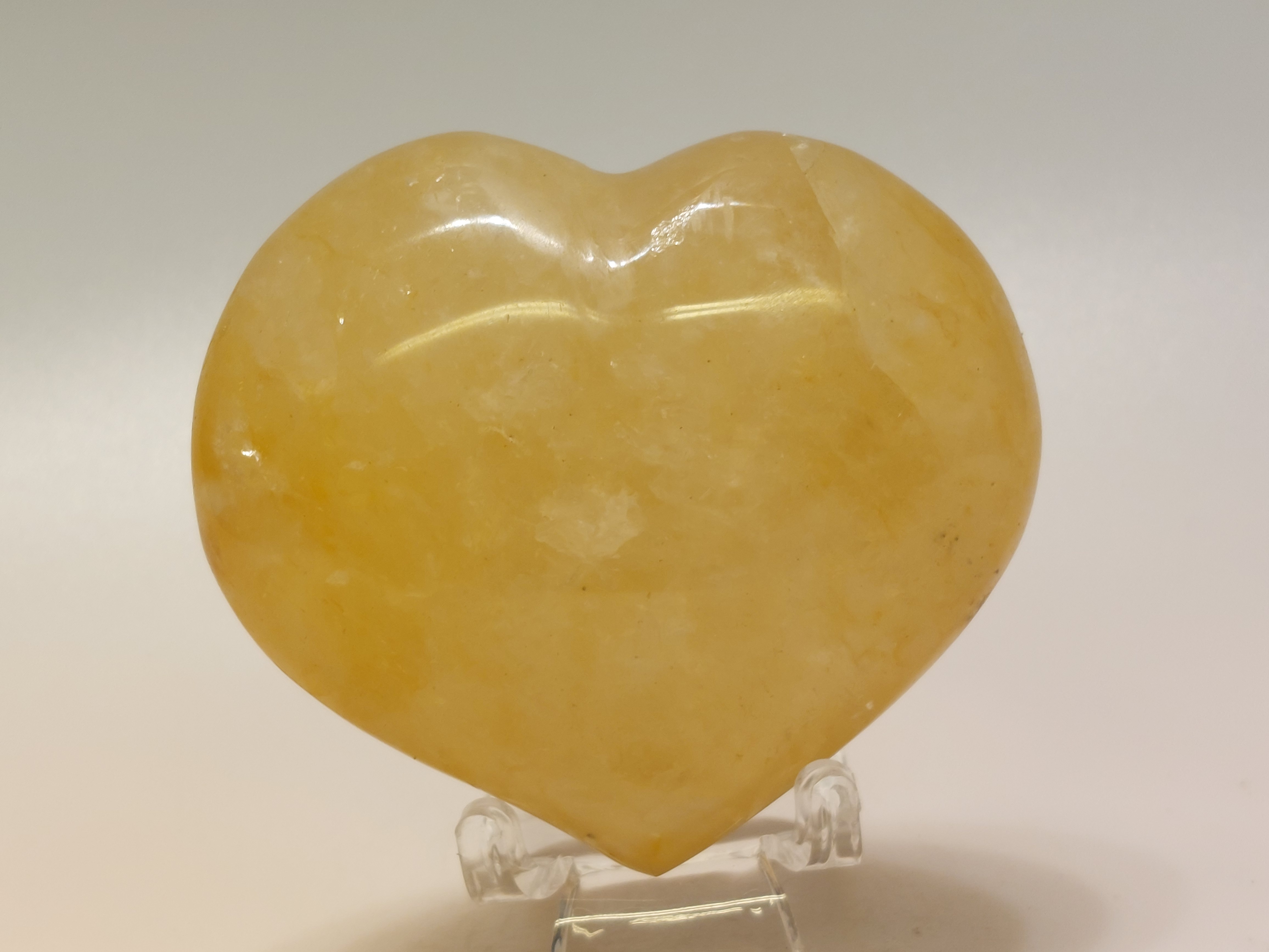 Golden healer of limoniet kwarts hart