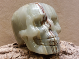 Onyx marmer human skull