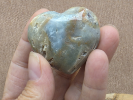 Blue carribean calciet hart