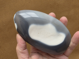 Pinguïn agaat sculptuur