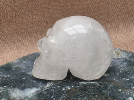Bergkristal human skull