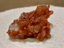 Tangarine kwarts cluster