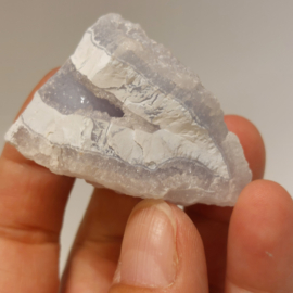 Chalcedoon of blue lace agaat ruw