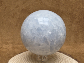 Blauwe calciet bol