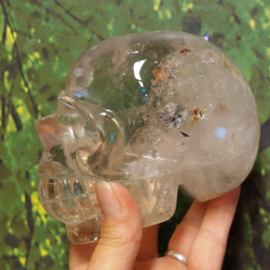 Bergkristal human skull