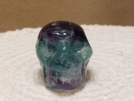 Fluoriet human skull