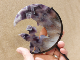 Amethist elfje op maan