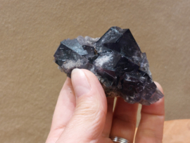 Fluoriet cluster uit Purple rain pocket, Lady Annabella, Engeland