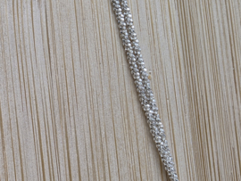 Zilveren ketting 100 cm