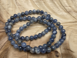 Kyaniet armband 6 mm