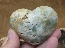 Blue carribean calciet hart
