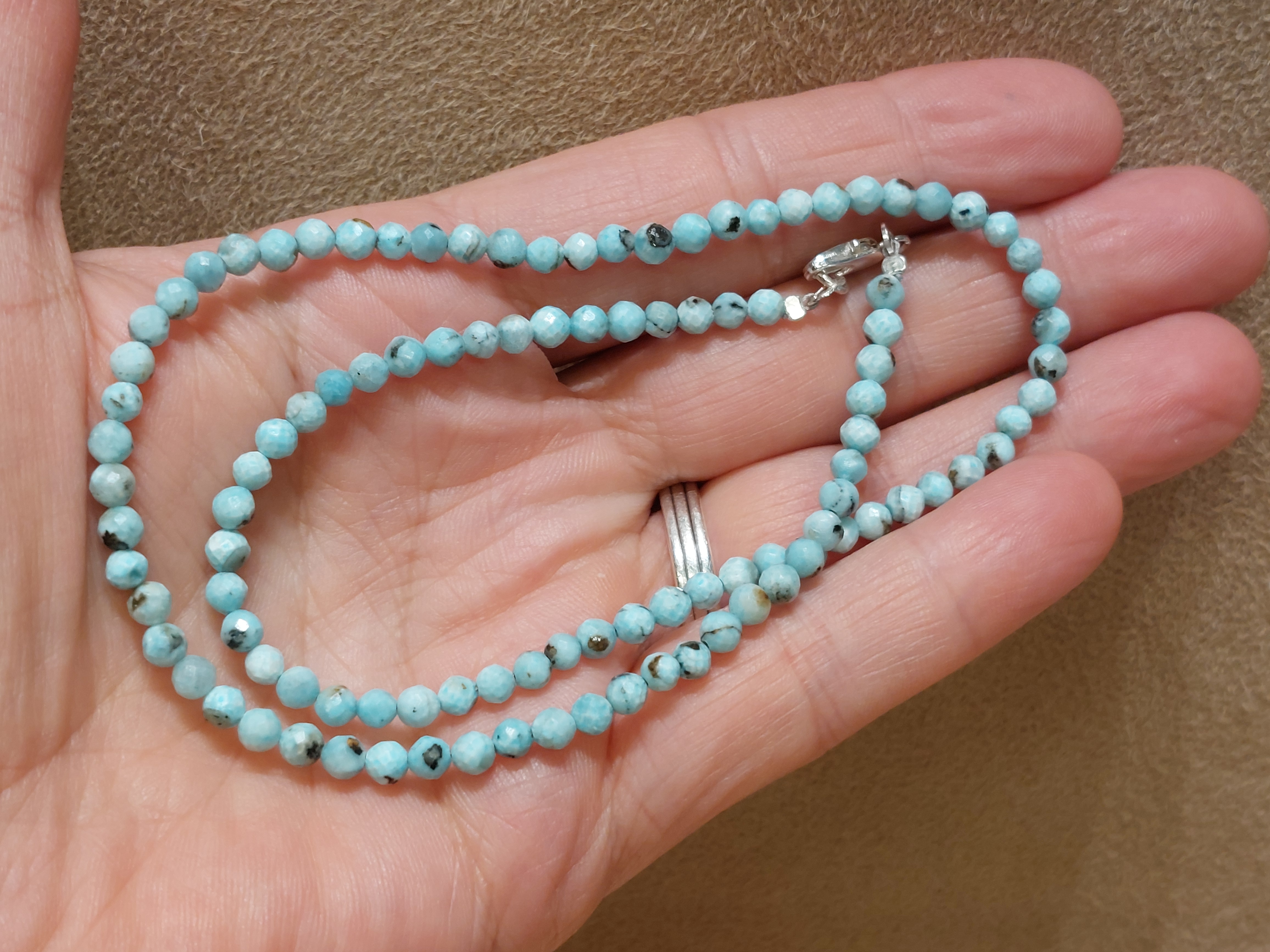 Larimar ketting