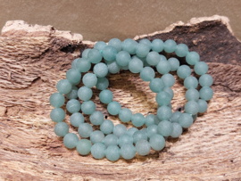 Groene aventurijn kogel armband 8 mm mat